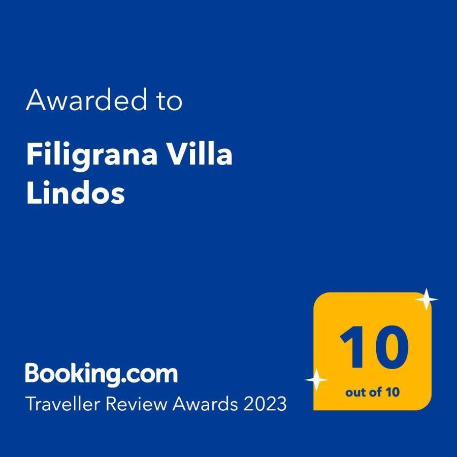 Filigrana Villa Lindos Eksteriør billede